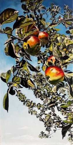 Augut Apples di Valeria Radzievska, Pittura in vendita su Singulart