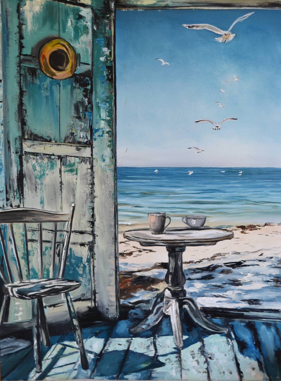 Place where Thoughts are Heard Valeria Radzievska Origineel schilderij te koop