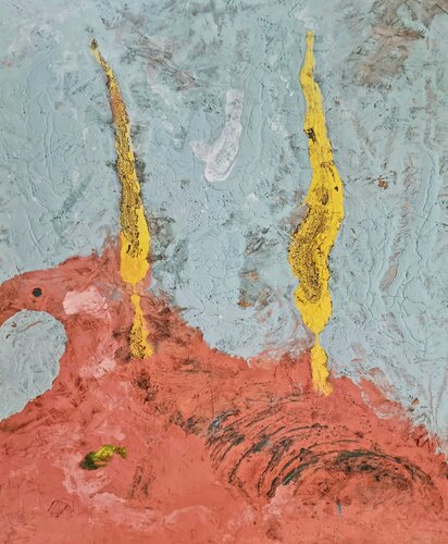 Two Yellow Trees van Ted Barr, Schilderij te koop op Singulart
