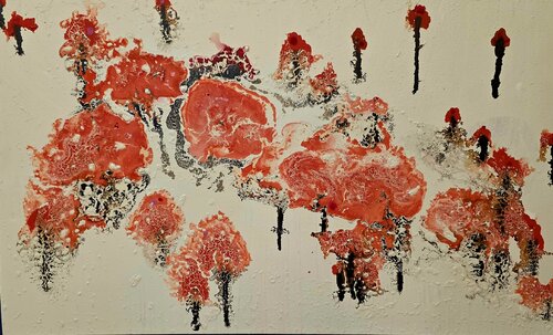 SuperNova Anemone 11 von Ted Barr, Malerei kaufen auf Singulart
