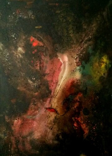 Mother of the universe van Ted Barr, Schilderij te koop op Singulart