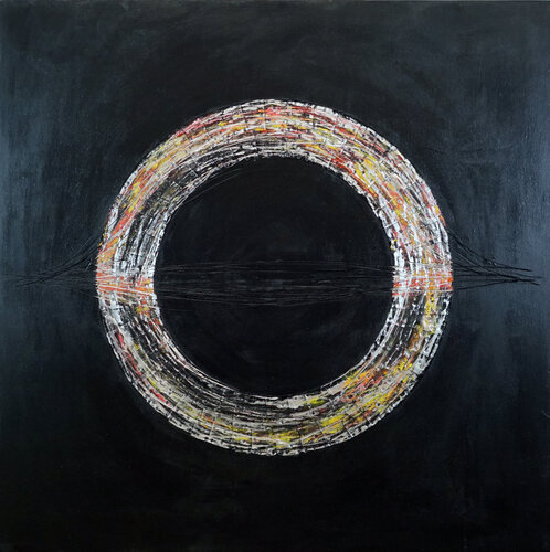 Black Hole de Lele De bonis, Pintura a la venta en Singulart