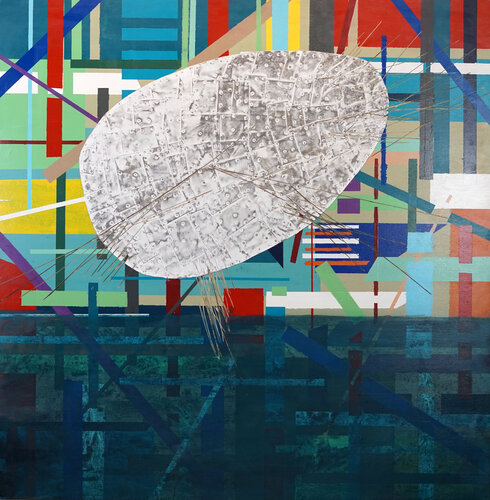 "voci dall'inconscio n°21" di Lele De bonis, Pittura in vendita su Singulart