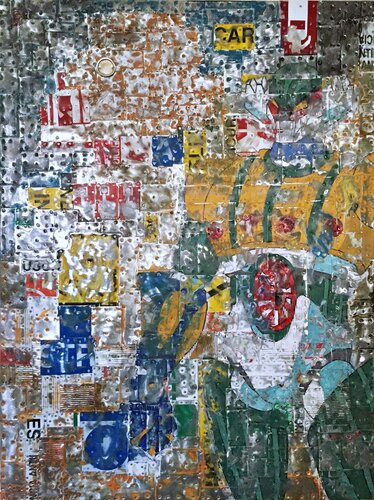 WHERE ARE MY HEROES? van Lele De bonis, Schilderij te koop op Singulart