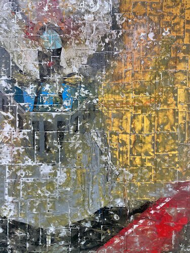 WHERE ARE MY HEROES N°3 van Lele De bonis, Schilderij te koop op Singulart