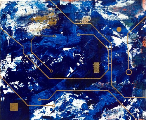 Respirer van Natacha Ivaldi, Schilderij te koop op Singulart