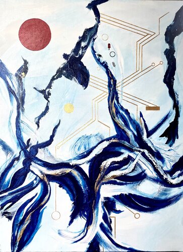 Le cheminement de la vie van Natacha Ivaldi, Schilderij te koop op Singulart