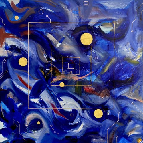 The subtle laws van Natacha Ivaldi, Schilderij te koop op Singulart