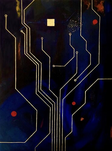 Genetic di Natacha Ivaldi, Pittura in vendita su Singulart