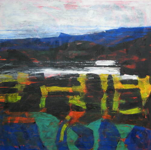 "Baleines à bosse" di Barbara Piatti, Pittura in vendita su Singulart