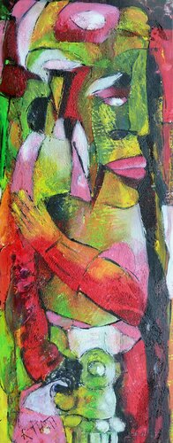 "Bras d'honneur" di Barbara Piatti, Pittura in vendita su Singulart