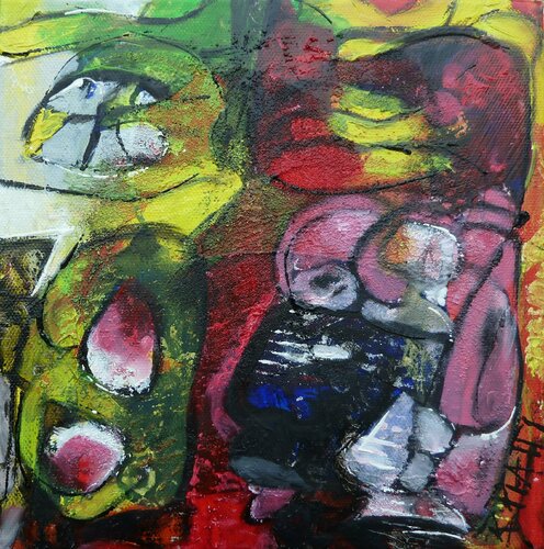 "La chèvre" di Barbara Piatti, Pittura in vendita su Singulart
