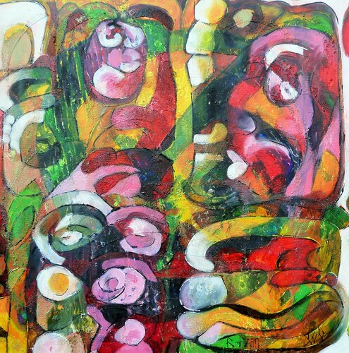"Maya II" by Barbara Piatti, 회화 for Sale on Singulart