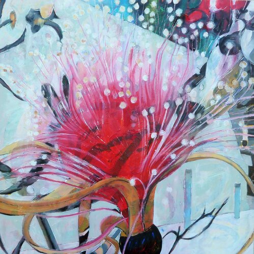 "Bouffettes" di Barbara Piatti, Pittura in vendita su Singulart