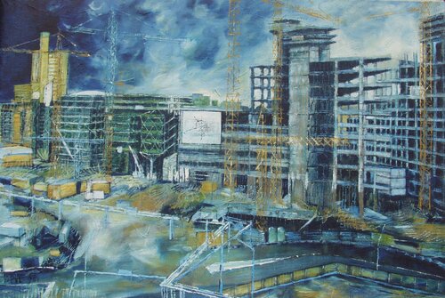"L'Horloge blanche déplacée" Berlin Barbara Piatti