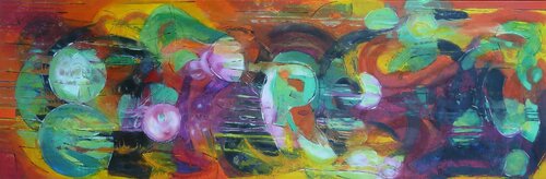 "Mayaland" by Barbara Piatti, 회화 for Sale on Singulart