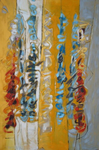 "Seven clarinets" di Barbara Piatti, Pittura in vendita su Singulart