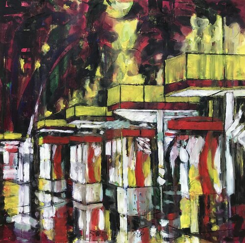 Vrai Reflets di Barbara Piatti, Pittura in vendita su Singulart