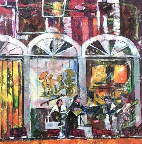 "Blues Tent" Barbara Piatti