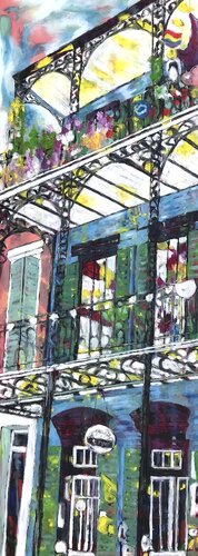 "Rainbow House" von Barbara Piatti, Malerei kaufen auf Singulart