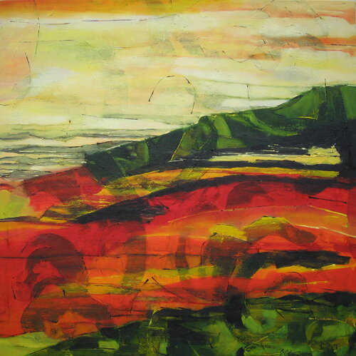 "Magma" von Barbara Piatti, Malerei kaufen auf Singulart