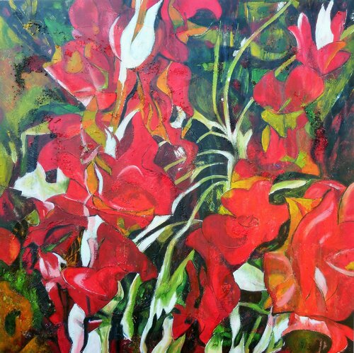 "Anévrisme" von Barbara Piatti, Malerei kaufen auf Singulart