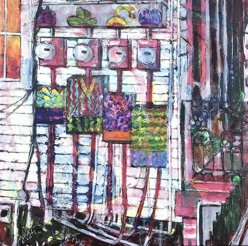 "Tirelires" von Barbara Piatti, Malerei kaufen auf Singulart