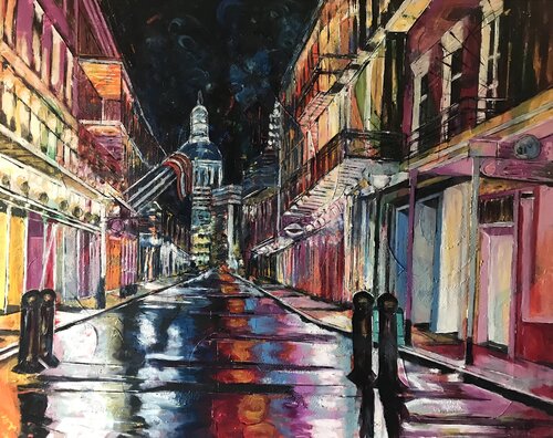 "French Quater"" di Barbara Piatti, Pittura in vendita su Singulart