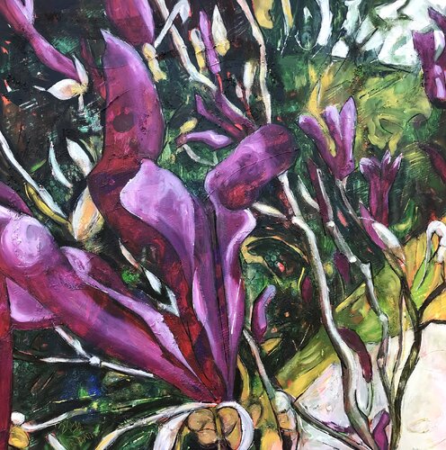"Mes Magnolias" von Barbara Piatti, Malerei kaufen auf Singulart