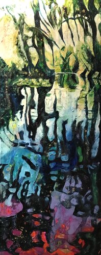 "Golden Eye" von Barbara Piatti, Malerei kaufen auf Singulart