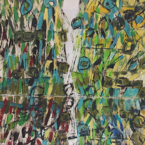 "Double-Wall" di Barbara Piatti, Pittura in vendita su Singulart