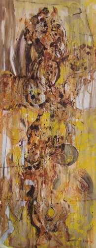 "Repos du guerrier" van Barbara Piatti, Schilderij te koop op Singulart