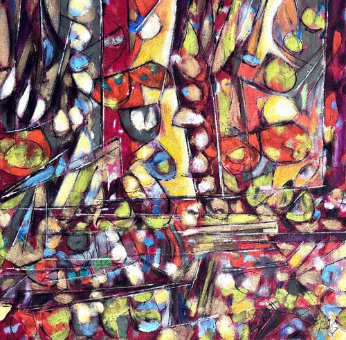 "Luminous Chaos" von Barbara Piatti, Malerei kaufen auf Singulart