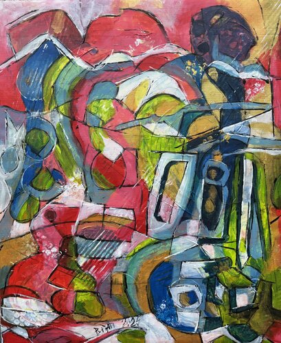 "Le souffle des collines" di Barbara Piatti, Pittura in vendita su Singulart