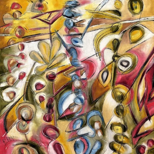 "Amour" by Barbara Piatti, 회화 for Sale on Singulart