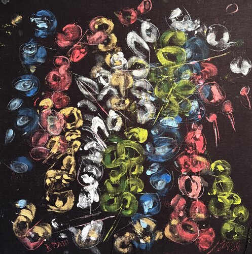 "Heartbeats in the dark" van Barbara Piatti, Schilderij te koop op Singulart
