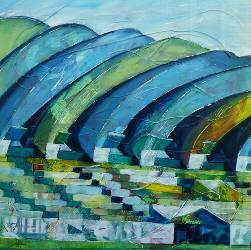 "Olympic Games 2064" by Barbara Piatti, Painting for Sale on Singulart