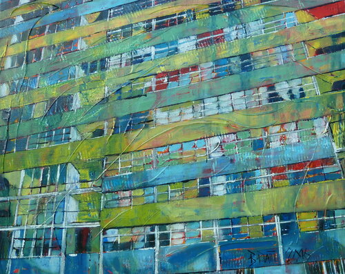 "Small Jail" van Barbara Piatti, Schilderij te koop op Singulart