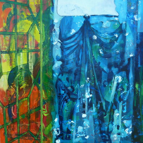 "Persian Vestige I" di Barbara Piatti, Pittura in vendita su Singulart