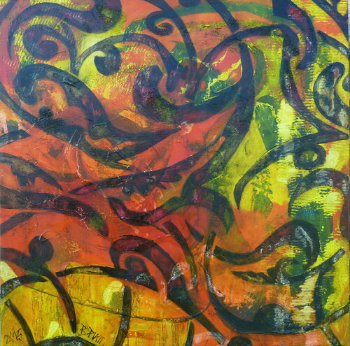 "Porte de la vie I" di Barbara Piatti, Pittura in vendita su Singulart