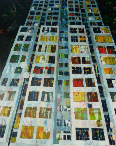 "Little blue sky" von Barbara Piatti, Malerei kaufen auf Singulart