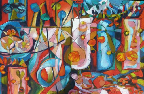 "Piéger le Virus" di Barbara Piatti, Pittura in vendita su Singulart