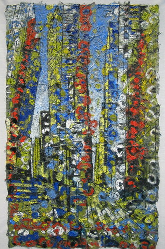 "Broadway - 7th Avenue" by Barbara Piatti, 회화 for Sale on Singulart