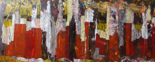 "Metropolis" di Barbara Piatti, Pittura in vendita su Singulart