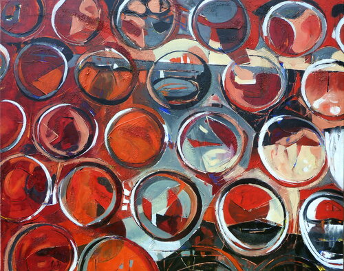 "Phnom Penh shooting"" van Barbara Piatti, Schilderij te koop op Singulart