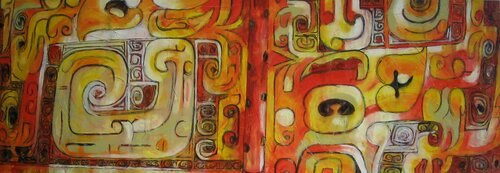 "Oméga" van Barbara Piatti, Schilderij te koop op Singulart