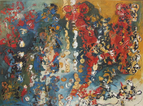 "Feu follet" di Barbara Piatti, Pittura in vendita su Singulart