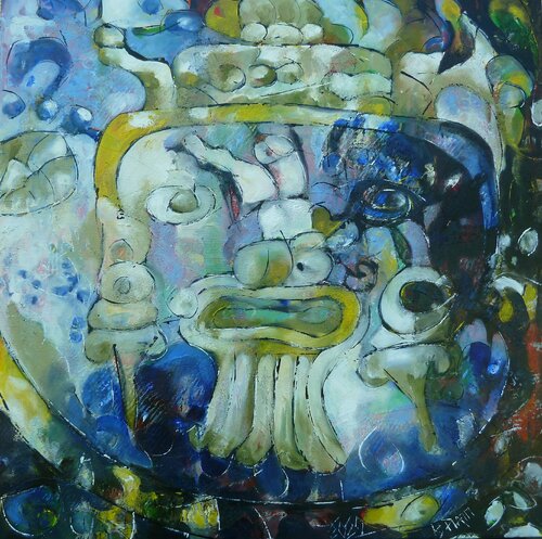 "Aquarius" di Barbara Piatti, Pittura in vendita su Singulart