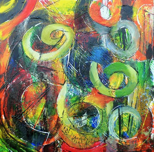 "@ Party" di Barbara Piatti, Pittura in vendita su Singulart