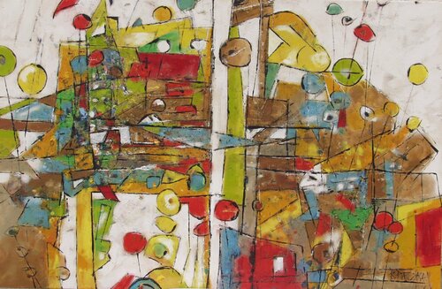 "Ourson abandonné" von Barbara Piatti, Malerei kaufen auf Singulart